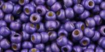 TOHO 11/0 #PF581F PF Матовый гальванизированный фиолетовый