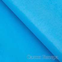 Бумага Тишью 50x66 см, голубая, 10 листов