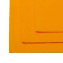 Фетр жесткий светло-оранжевый 1 мм 20х30см (FLT-626)