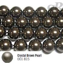 Crystal Brown Pearl, 12 мм