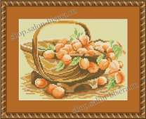 "Корзина с абрикосами" (Анастасия), A4