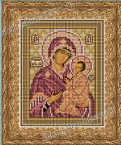 Икона "Тихвинская икона Божией матери" (Анастасия), A5
