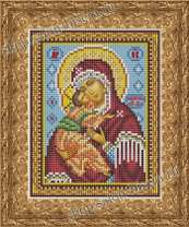 Икона "Владимирская икона Божией Матери" (Анастасия), A5
