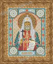 Икона "Свт. Тихон, Патриарх Московский и всея Руси" (Анастасия), A5